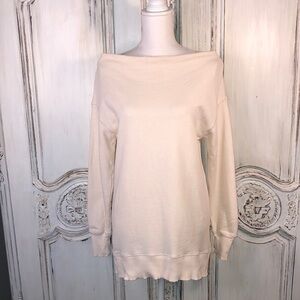 Pilcro And The Letterpress by Anthropologie 100% Cotton Long Sleeve Sweatshirt